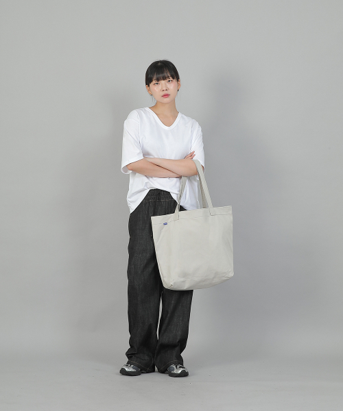 SAINTCREW(セントクルー)の「ポケットレスビッグサイズトラペーズエコバッグBPL-164オートミール(エコバッグ/サブバッグ・レディース・その他・フリー)」の9枚目の写真