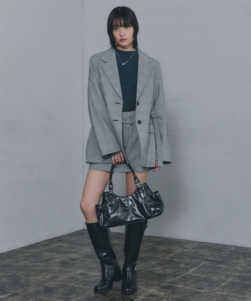 PAGEBOY(ページボーイ)の「クラシックショートパンツ【セットアップ対応】(その他パンツ・レディース・ブラック/チェック・FREE)」の17枚目の写真