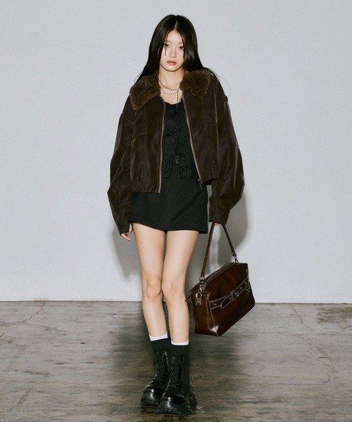 PAGEBOY(ページボーイ)の「クラシックショートパンツ【セットアップ対応】(その他パンツ・レディース・ブラック/チェック・FREE)」の6枚目の写真