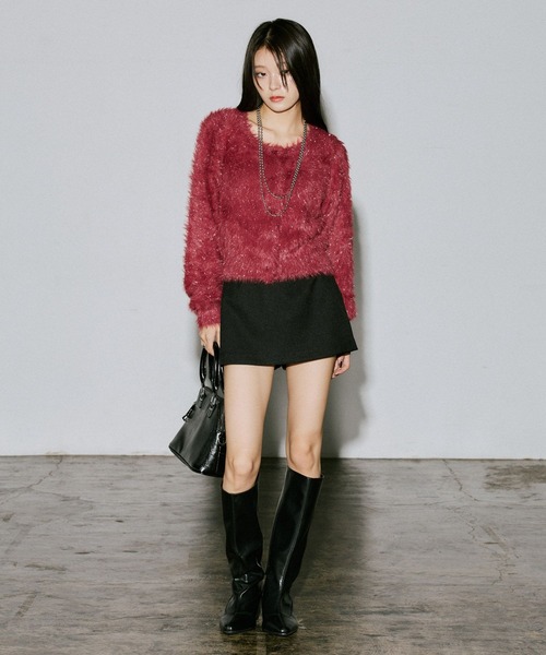 PAGEBOY(ページボーイ)の「クラシックショートパンツ【セットアップ対応】(その他パンツ・レディース・ブラック/チェック・FREE)」の9枚目の写真