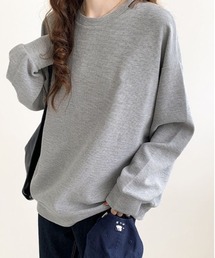 BACKYARD FAMILY（バックヤードファミリー）の「ワッフルカットソー トップス（Tシャツ/カットソー）」