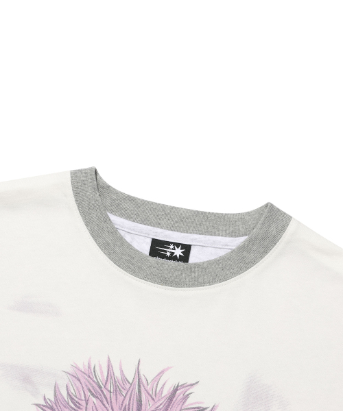 NICE GHOST CLUB(ナイスゴーストクラブ)の「PINK BOY BIGBIG LS TEE_WHITE(NG2GFUT559A)(Tシャツ/カットソー・レディース・ホワイト・SMALL/MEDIUM)」の3枚目の写真