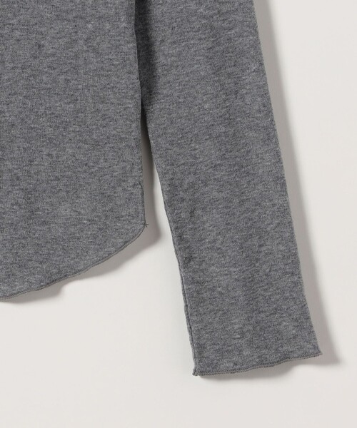 SHIPS any（シップス エニィ）の「〈手洗い可能〉コットン ハイネック プルオーバー（Tシャツ/カットソー・レディース・オフホワイト/ブラック/チャコールグレー・ONE SIZE）」の13枚目の写真