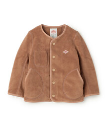 DANTON（ダントン）の「Kids' Fleece Collarless Jacket（ノーカラージャケット）」