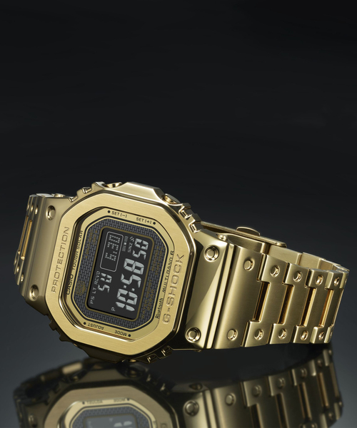CASIO(カシオ)の「Web限定 CASIO G-SHOCK GMW-B5000GD-9JF(アナログ腕時計・レディース・ゴールド・FREE)」の2枚目の写真