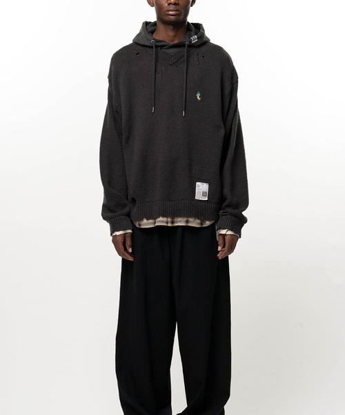 MIHARAYASUHIRO】TRIPLE LAYERED SWEAT HOODIE（パーカー）｜Maison