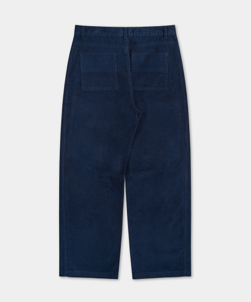 EXCONTAINER(エックスコンテナ)の「カーブドワイドコーデュロイパンツ (DEEP BLUE)(その他パンツ・メンズ・その他・SMALL/X-LARGE/LARGE/MEDIUM)」の3枚目の写真