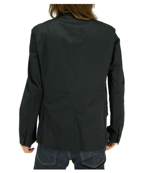 SHIPS JET BLUE（シップスジェットブルー）の「SATIN/STRETCH 2B JACKET（テーラードジャケット・メンズ・ブラック・SMALL/MEDIUM/LARGE）」の7枚目の写真
