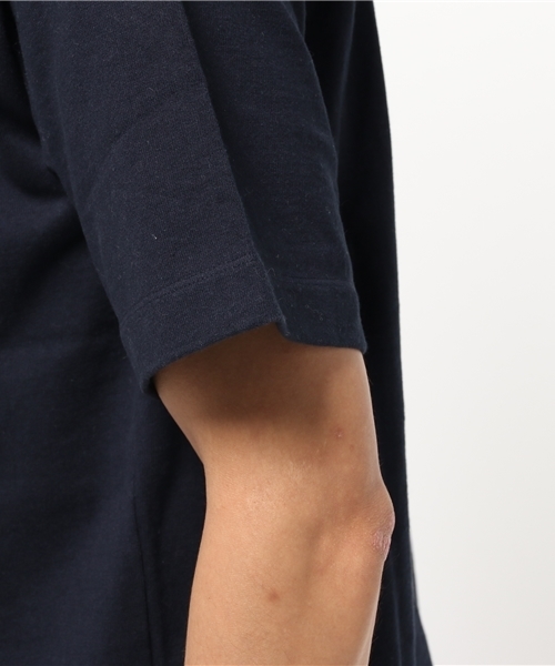 KICS DOCUMENT.(キクス ドキュメント)の「リブ衿 ヘビーコットン ポケットTシャツ(Tシャツ/カットソー・メンズ・Navy・3)」の5枚目の写真