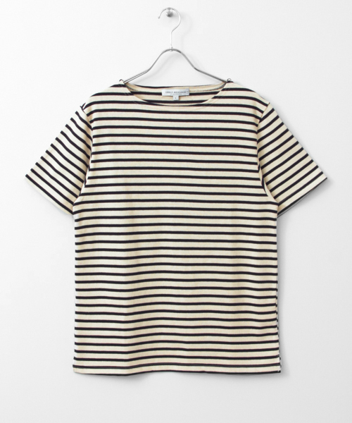 URBAN RESEARCH（アーバンリサーチ）の「UR バスクTEE（Tシャツ/カットソー・メンズ・グレー/ブラック/ホワイト/ホワイト系その他・LARGE/SMALL/MEDIUM）」の19枚目の写真