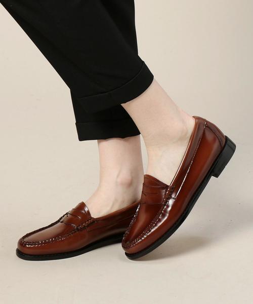 BEAUTY&YOUTH UNITED ARROWS（ビューティーアンドユースユナイテッドアローズ）の「＜G.H.BASS＞レザーPENNYローファー ◆（ローファー・レディース・ブラウン/ブラック・36/36h/37h/38/37）」の4枚目の写真