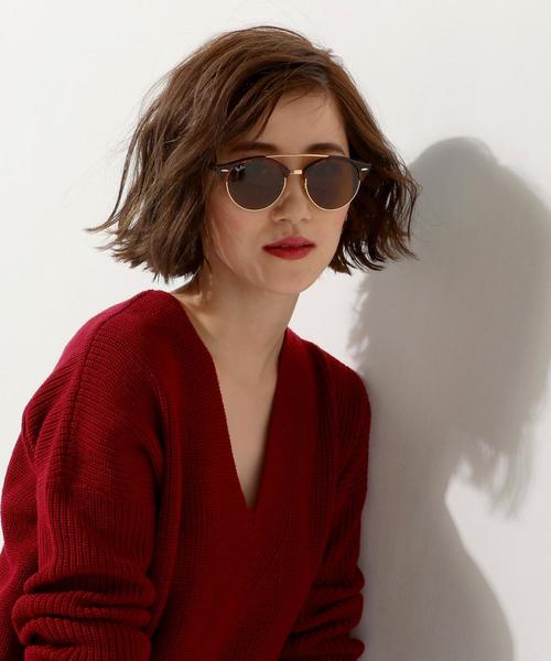 Ray-Ban（レイバン）の「＜Ray-Ban（レイバン）＞RB4346/51 サングラス（サングラス・レディース・ブラック/ダークブラウン・FREE）」の11枚目の写真