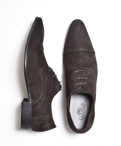 LUCIUS（ルシウス）の「ステッチデザイン ドレスシューズ / ストレートチップ レースアップ（ドレスシューズ・メンズ・ネイビー/ブラウン/ブラック/ブルー系その他/ブラック系その他/ブラウン系その他/その他・41/42/43/40/44/45/39）」の4枚目の写真