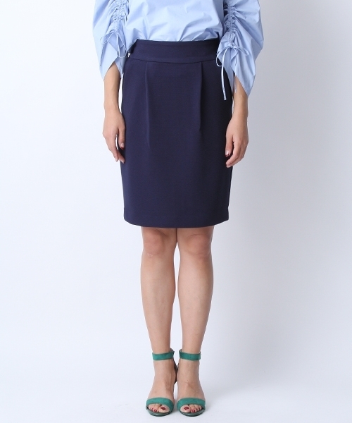 Andemiu（アンデミュウ）の「リップルコクーンスカート748997（スカート・レディース・ネイビー/イエロー/キャメル/ピンク・FREE）」の9枚目の写真