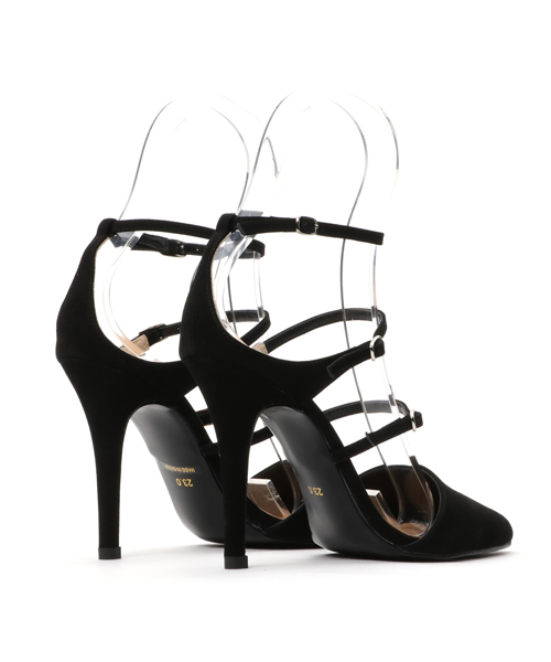 JILL STUART（ジルスチュアート）の「キラストラップヒール（パンプス・レディース・ブラック/ベージュ・23.0cm/23.5cm/24.0cm/24.5cm）」の9枚目の写真