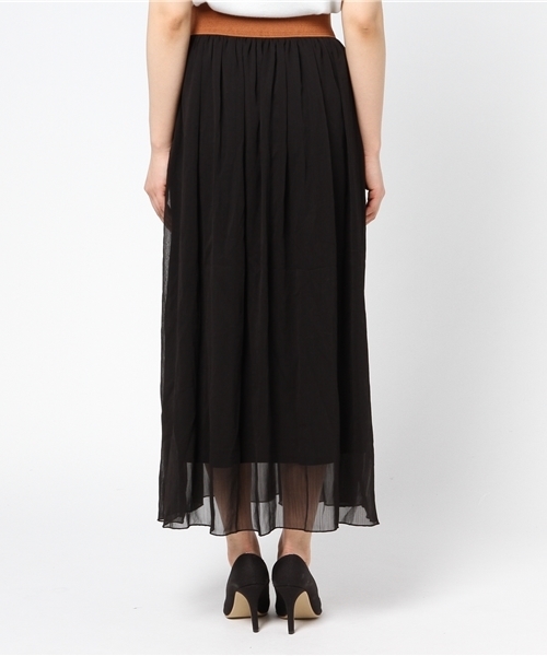 MOUSSY（マウジー）の「WESTERN BELT SKIRT（スカート・レディース・ベージュ/ブラック/オフホワイト・1/2）」の6枚目の写真