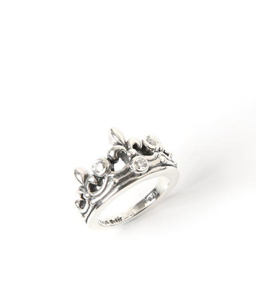 ROYAL ORDER(ロイヤルオーダー)の「TIARA RING w/ DIAMONDS(リング・メンズ・シルバー・9号 US-4h/10号 US-5/13号 US-6h/16号 US-8/15号 US-7h/17号 US-8h/12号 US-6)」の3枚目の写真
