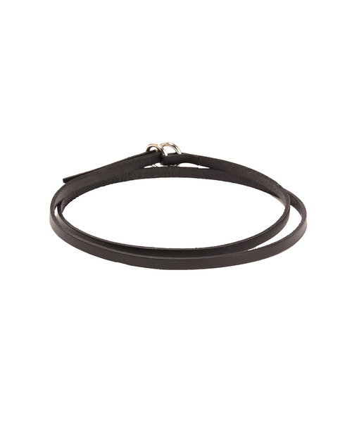 an meets zakka(アンミツザッカ)の「an meets zakka ダブルリング2重チョーカー(チョーカー・レディース・ブラック・ONE SIZE)」の5枚目の写真