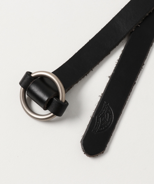 Levi's（リーバイス）の「レザーベルト ブラック CONVERTIBLE O RING BELTS（ベルト・メンズ・ブラック・80/90）」の2枚目の写真