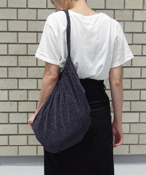 Another Edition（アナザーエディション）の「ラメショルダー ◆（ショルダーバッグ・レディース・ブラック/ピンク/ゴールド・FREE）」の2枚目の写真