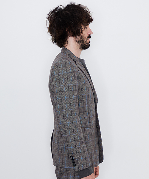 UNITED TOKYO（ユナイテッドトウキョウ）の「レトロジャケット（スーツジャケット・メンズ・グレー/ブラウン・3/1/2）」の4枚目の写真