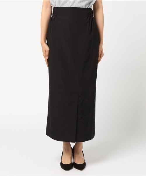 un dix cors（アンディコール）の「ロングタイトスカート（スカート・レディース・カーキ/ブラック・ﾌﾘ-）」の6枚目の写真