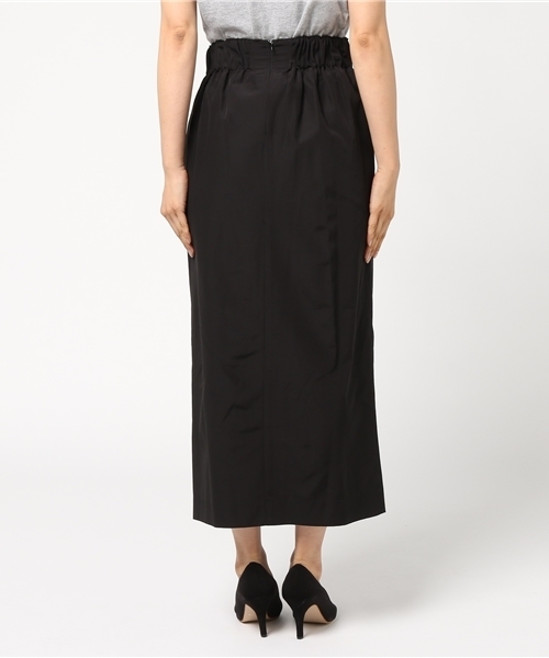 un dix cors（アンディコール）の「ロングタイトスカート（スカート・レディース・カーキ/ブラック・ﾌﾘ-）」の8枚目の写真