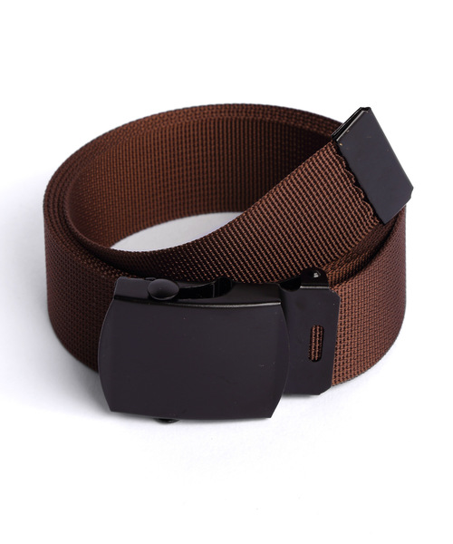 MONO-MART(モノマート)の「ナイロンロングガチャベルト(MONO-MART)(ベルト・メンズ・ホワイト/ブラック/パープル/ネイビー/ブラウン/グレー/レッド/アイボリー・FREE)」の13枚目の写真