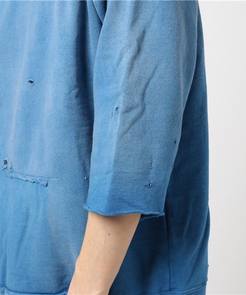 JACKSON MATISSE（ジャクソンマティス）の「JACKSONMATISSE/ジャクソンマティス Dirty Parka （パーカー・メンズ・ブラック/ブルー・M/L）」の7枚目の写真