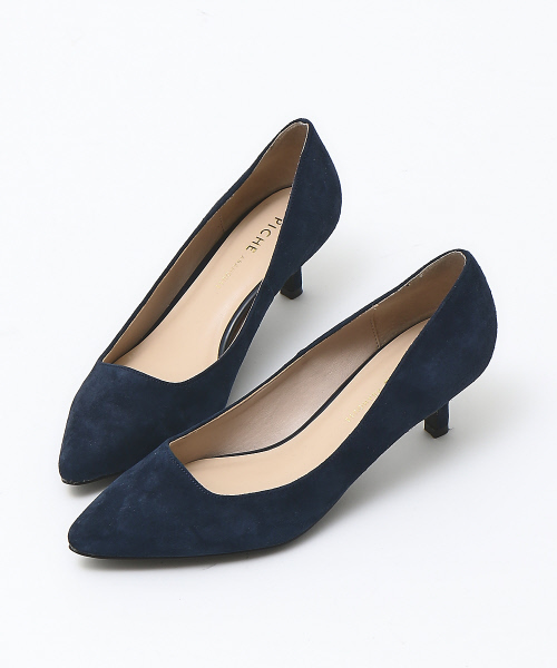 PICHE ABAHOUSE（ピシェ アバハウス）の「5cmポインテッドプレーンパンプス（パンプス・レディース・ブラック/グレー/ピンク/ブルー/ネイビー・35/36/37/38/39/34/40）」の4枚目の写真