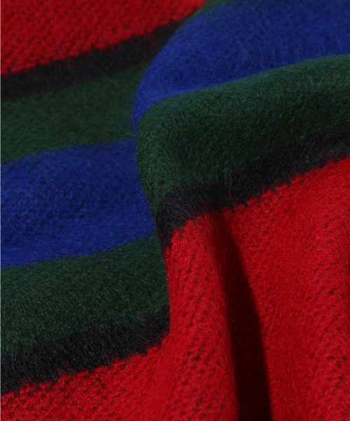 NANO universe（ナノユニバース）の「P.CORNILLON&CIE/ストール（マフラー・レディース・レッド/ブラウン/ブルー・FREE）」の5枚目の写真