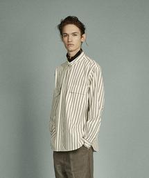 Steven Alan | ＜Steven Alan＞ HI TWIST STRIPE 2PC ROUND-BOLD SHIRT/シャツ(シャツ/ブラウス)