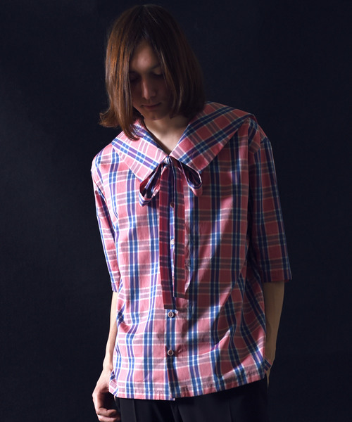 MILKBOY - milkboy sailor ribbon shirts セーラーシャツ リボン milkboy sailor ribbon shirts セーラーシャツ リボン（LOGO