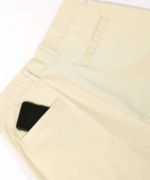 MONO-MART（モノマート）の「ハイパワーサテンストレッチ テーパードトラウザーズ(MONO-MART)（スラックス・メンズ・ブラック/ベージュ/ネイビー/グレー/ライトベージュ・M/L）」の10枚目の写真