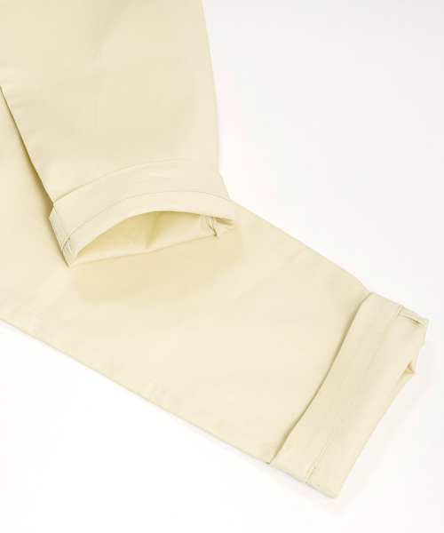 MONO-MART（モノマート）の「ハイパワーサテンストレッチ テーパードトラウザーズ(MONO-MART)（スラックス・メンズ・ブラック/ベージュ/ネイビー/グレー/ライトベージュ・M/L）」の11枚目の写真