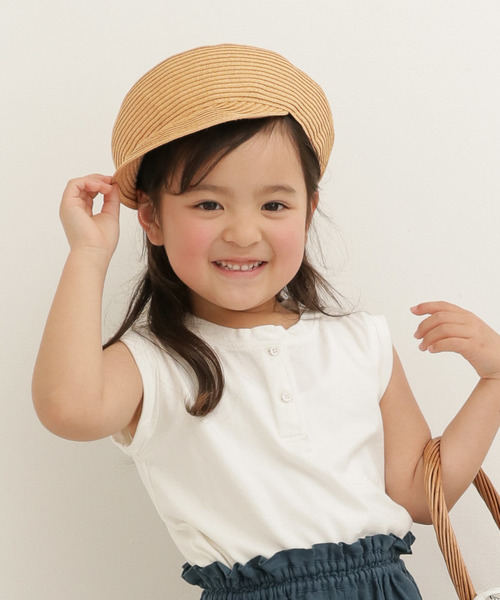 URBAN RESEARCH DOORS（アーバンリサーチドアーズ）の「マリンキャスケット(KIDS)（キャスケット・キッズ・ネイビー/ベージュ・ONE）」の2枚目の写真