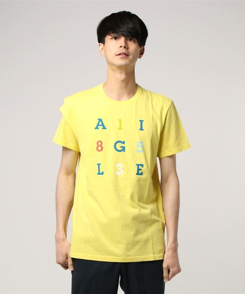 AIGLE（エーグル）の「サマーティ（Tシャツ/カットソー・メンズ・ブルー/マジェンタ/イエロー/オレンジ・MEDIUM/X-LARGE/SMALL/LARGE）」の6枚目の写真