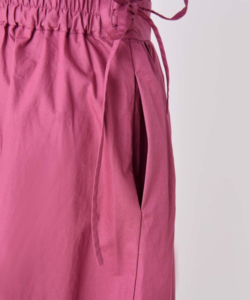 one after another NICE CLAUP（ワンアフターアナザーナイスクラップ）の「フリルスタンドカラー前あきワンピース（ワンピース・レディース・ライトブルー/ブラック/ベージュ/チェリーピンク・FREE）」の22枚目の写真