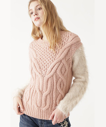 JILL STUART | ◆アナケーブル編みニット(ニット/セーター)