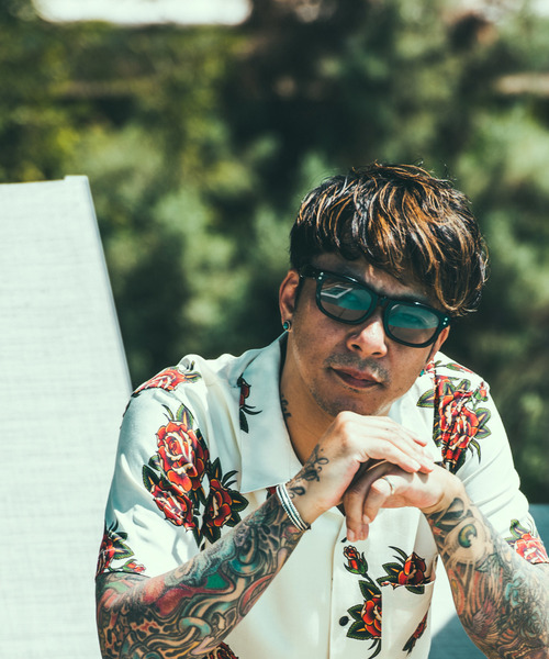 CRIMIE（クライミー）の「ROSE ALOHA SHORT SHIRT（シャツ
