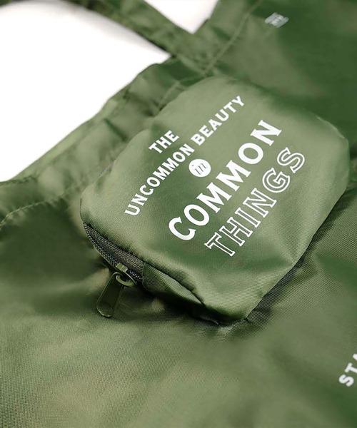 HIGHTIDE（ハイタイド）の「TOOLS to LIVEBY ツールズ トゥ リブバイ エコバッグ マルシェバッグ トートバッグ 折りたたみ（エコバッグ/サブバッグ・レディース・グリーン/グレー/ネイビー・FREE）」の9枚目の写真