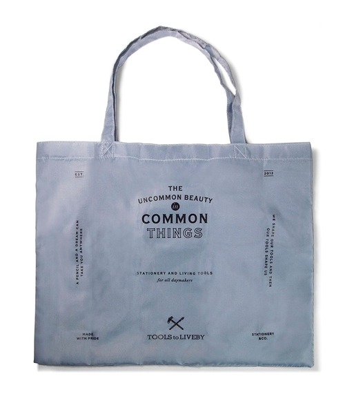 HIGHTIDE（ハイタイド）の「TOOLS to LIVEBY ツールズ トゥ リブバイ エコバッグ マルシェバッグ トートバッグ 折りたたみ（エコバッグ/サブバッグ・レディース・グリーン/グレー/ネイビー・FREE）」の15枚目の写真