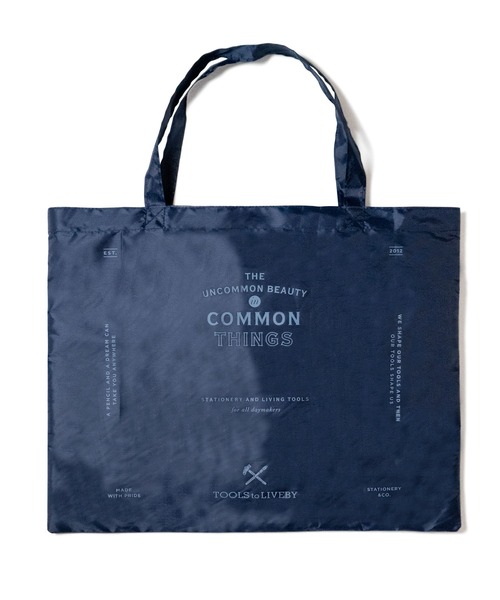 HIGHTIDE（ハイタイド）の「TOOLS to LIVEBY ツールズ トゥ リブバイ エコバッグ マルシェバッグ トートバッグ 折りたたみ（エコバッグ/サブバッグ・レディース・グリーン/グレー/ネイビー・FREE）」の14枚目の写真