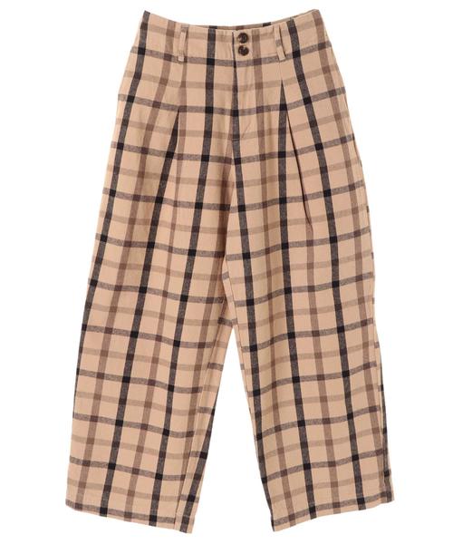 AMERICAN HOLIC（アメリカンホリック）の「・ツイル起毛ワイドパンツ（その他パンツ・レディース・ベージュ/ネイビー/キャメル/ドット/ベージュ系その他4/グリーン系その他5・M/L）」の16枚目の写真