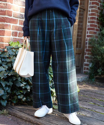 AMERICAN HOLIC | ・ツイル起毛ワイドパンツ(その他パンツ)