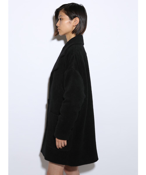 i（アイ）の「BIGテーラードJK（テーラードジャケット・レディース・グレー/ブラック/ホワイト・ﾌﾘ-）」の7枚目の写真