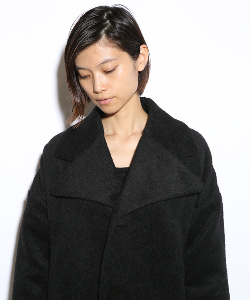 i（アイ）の「BIGテーラードJK（テーラードジャケット・レディース・グレー/ブラック/ホワイト・ﾌﾘ-）」の14枚目の写真