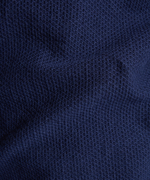 ABAHOUSE(アバハウス)の「【Recency of Mine】LINEN TOPハニカムクルーニット(ニット/セーター・メンズ・ネイビー/ブラウン/イエロー/アイボリー・44/46/48)」の12枚目の写真