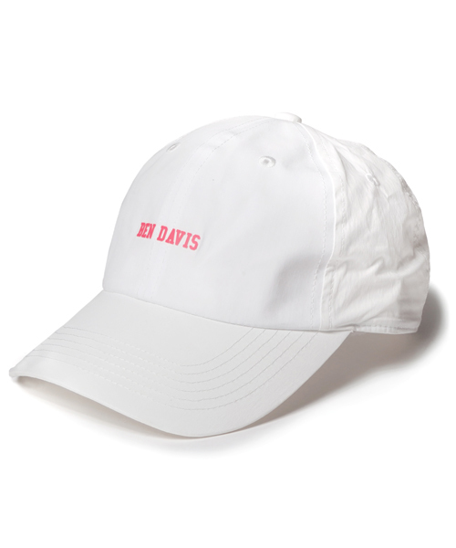 BEN DAVIS ORIGINALS(ベンデイビスオリジナルス)の「《BEN DAVIS》 EMBRO NYLON CAP(キャップ・メンズ・ホワイト/ブラック/ベージュ・FREE)」の2枚目の写真