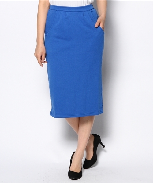 WEGO（ウィゴー）の「WEGO/スウェットペンシルスカート（スカート・レディース・オフホワイト/ホワイト系その他/ブラック/杢グレー/ブルー・FREE）」の15枚目の写真